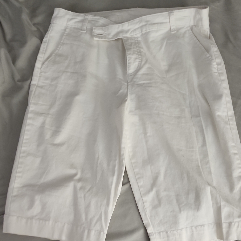 White Style & Co. Bermuda Shorts